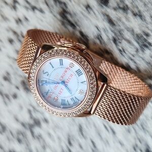 STAUER Rose Gold Stainless Steel Watch - New